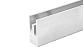 Кондуктор усиленный алюминиевый для монтажа козырька на алюминиевый фасад, 550 мм, под 13 саморезов k615X