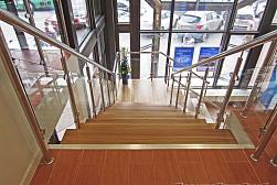 Ограждения из нержавейки со стеклом в Москве. Готовые проекты ПерилаГлавСнаб - фото 12