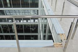 Ограждения и перила без ригелей из нержавеющей стали (без заполнения) в Москве. Готовые проекты ПерилаГлавСнаб - фото 5