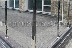 Перила и ограждения для террас в Москве. Готовые проекты ПерилаГлавСнаб - фото 21
