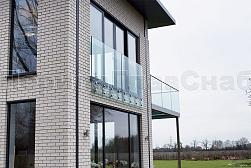 Стеклянные перила для балконов в Москве. Готовые проекты ПерилаГлавСнаб - фото 23