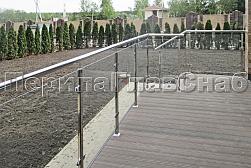 Перила и ограждения для террас в Москве. Готовые проекты ПерилаГлавСнаб - фото 20