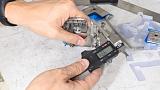Контроль качества Петля для душевой кабины стекло-стекло 135° 90х55 мм AISI 304 полированная t302-2 PSS - 12