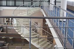 Ограждения из нержавеющей стали с тремя ригелями в Москве. Готовые проекты ПерилаГлавСнаб - фото 9