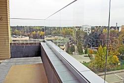 Стеклянные перила для балконов в Москве. Готовые проекты ПерилаГлавСнаб - фото 30