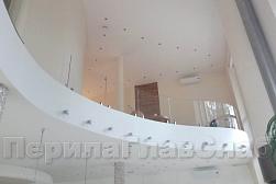 Стеклянные перила для атриумов в Москве. Готовые проекты ПерилаГлавСнаб - фото 6