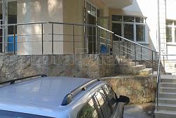 Перила и ограждения из нержавеющей стали с двумя ригелями в Москве. Готовые проекты ПерилаГлавСнаб - фото 5