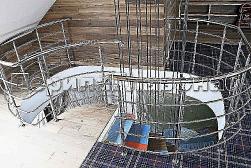 Хромированные перила в Москве. Готовые проекты ПерилаГлавСнаб - фото 2