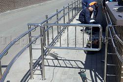 Поручни для инвалидов из нержавеющей стали в Москве. Готовые проекты ПерилаГлавСнаб - фото 24