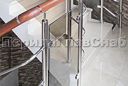 Перила и ограждения из нержавейки и дерева в Москве. Готовые проекты ПерилаГлавСнаб - фото 29