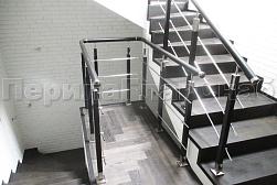 Перила и ограждения из нержавейки и дерева в Москве. Готовые проекты ПерилаГлавСнаб - фото 5