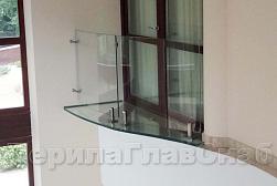 Стеклянные перила для балконов в Москве. Готовые проекты ПерилаГлавСнаб - фото 18