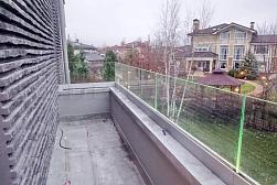 Стеклянные перила для балконов в Москве. Готовые проекты ПерилаГлавСнаб - фото 21