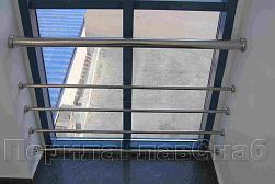 Ограждение на окна из нержавеющей стали в Москве. Готовые проекты ПерилаГлавСнаб - фото 2