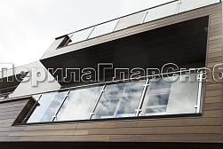 Ограждения из нержавейки со стеклом в Москве. Готовые проекты ПерилаГлавСнаб - фото 16