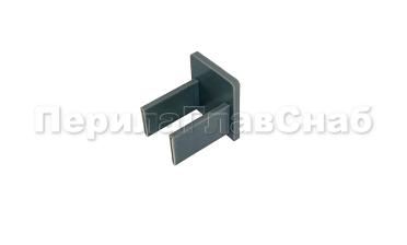 Заглушка для П-образного профиля т22, серая (18*20) т22-20-G купить в Москве