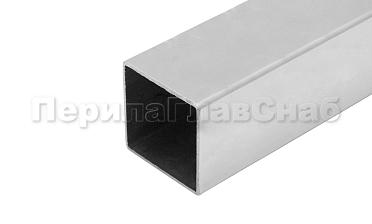 Труба профильная нержавеющая AISI 201, 40х40 мм, тройная полировка 800GRIT k808 купить в Москве