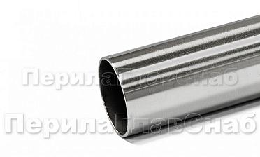 Труба круглая нержавеющая AISI 201, Ø50.8x1.5х6000 мм, шлифованная Фk817-2 купить в Москве