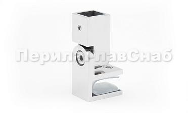 Крепежный элемент регулируемый, глухой для трубы 15х15 мм, полированный t803 PSS купить в Москве